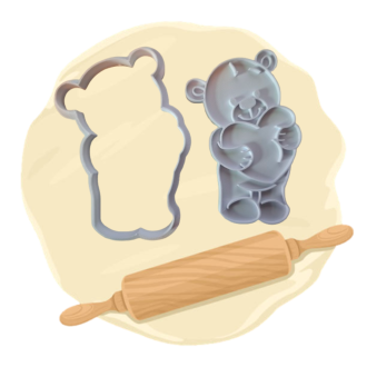 Keksausstecher "Teddylove"