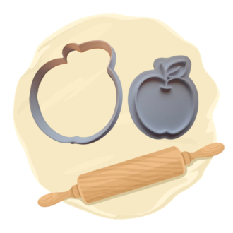 Keksausstecher "Apfel"