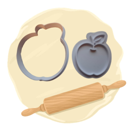 Keksausstecher "Apfel"