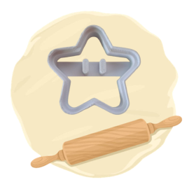 Keksausstecher "Stern"