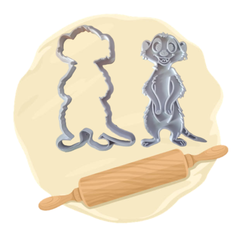 Keksausstecher "Erdmännchen"