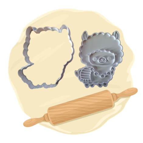 Keksausstecher "Lama"