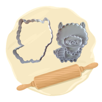 Keksausstecher "Lama"