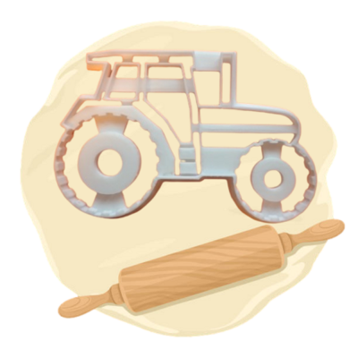 Keksausstecher Motiv "Traktor"