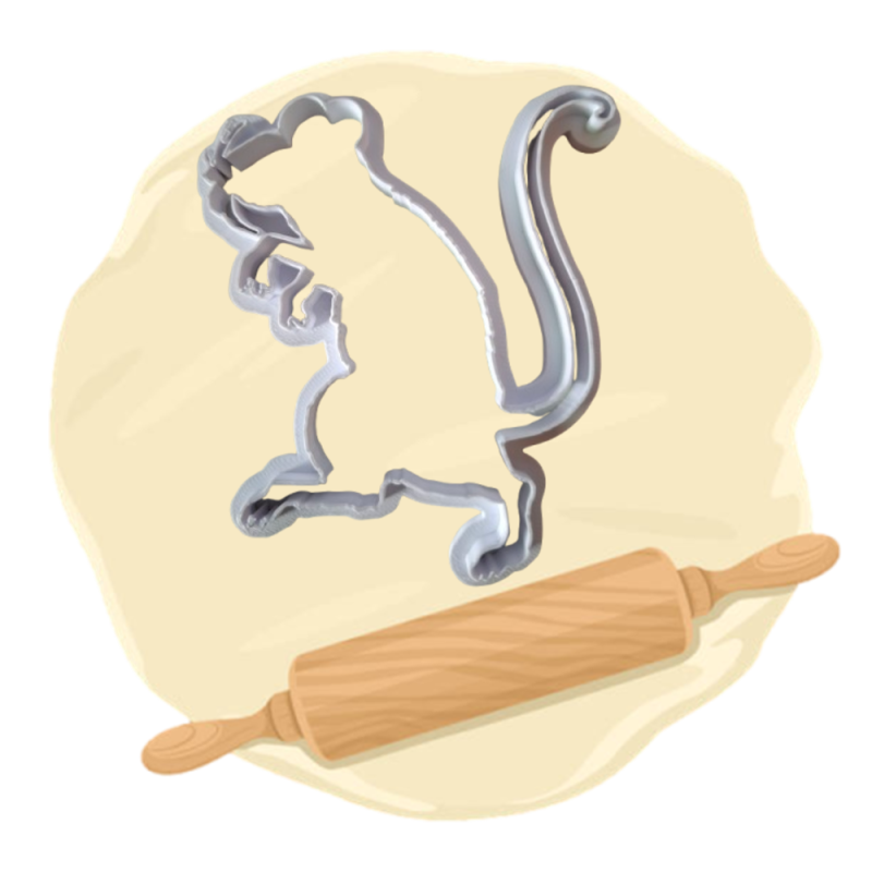 Keksausstecher "Ratte"