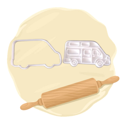 Keksausstecher Motiv "Truck"