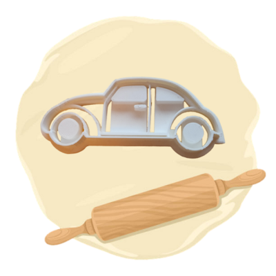 Keksausstecher Motiv "Auto"