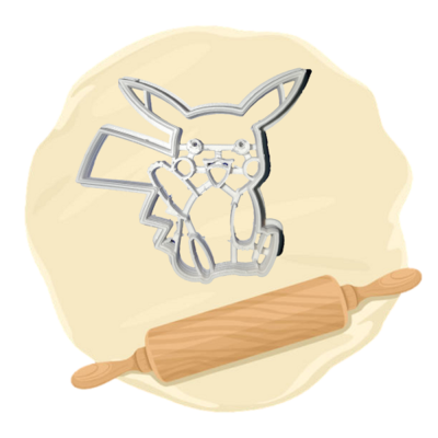 Keksausstecher Motiv "Pikachu"