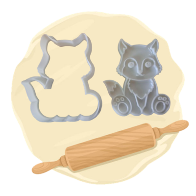 Keksausstecher Motiv "Fuchs"