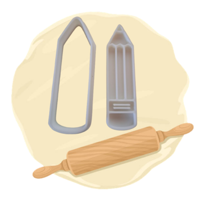 Keksausstecher Motiv "Stift"