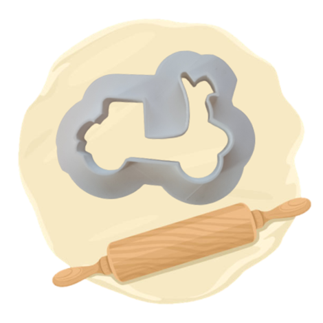 Keksausstecher "Roller"