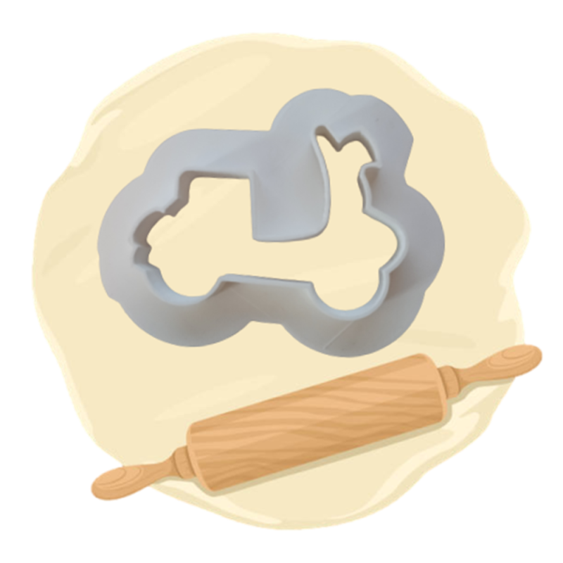 Keksausstecher "Roller"