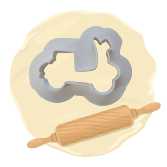 Keksausstecher "Roller"