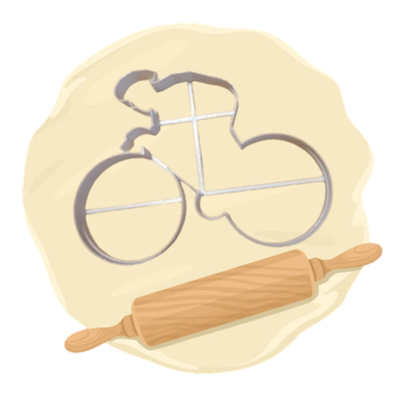 Keksausstecher "Fahrrad"