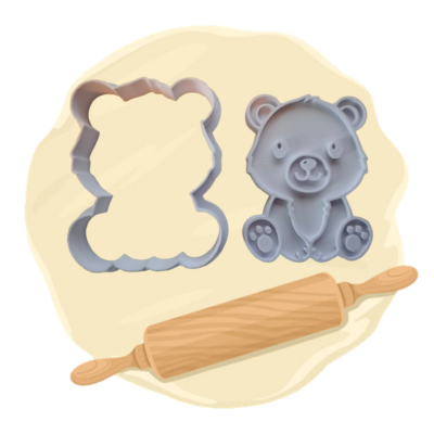 Keksausstecher Motiv "Teddy"