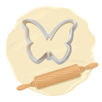 Keksausstecher "Schmetterling"