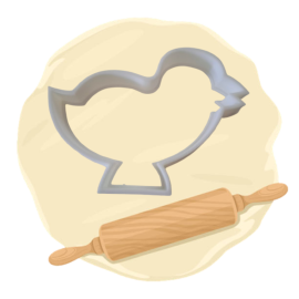 Keksausstecher "Küken"