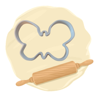 Keksausstecher "Schmetterling"