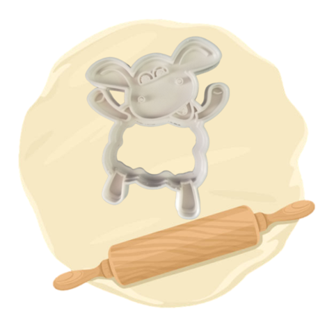 Keksausstecher "Schaf"