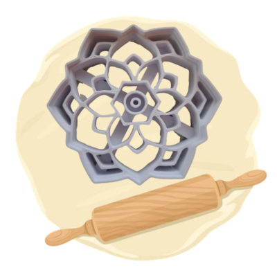 Keksausstecher Motiv "Blume"