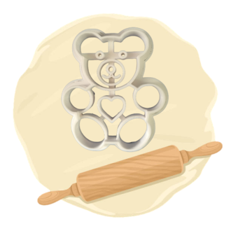 Keksausstecher "Teddy"