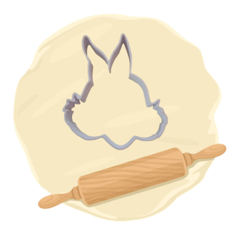 Keksausstecher "Klopfer Hase"