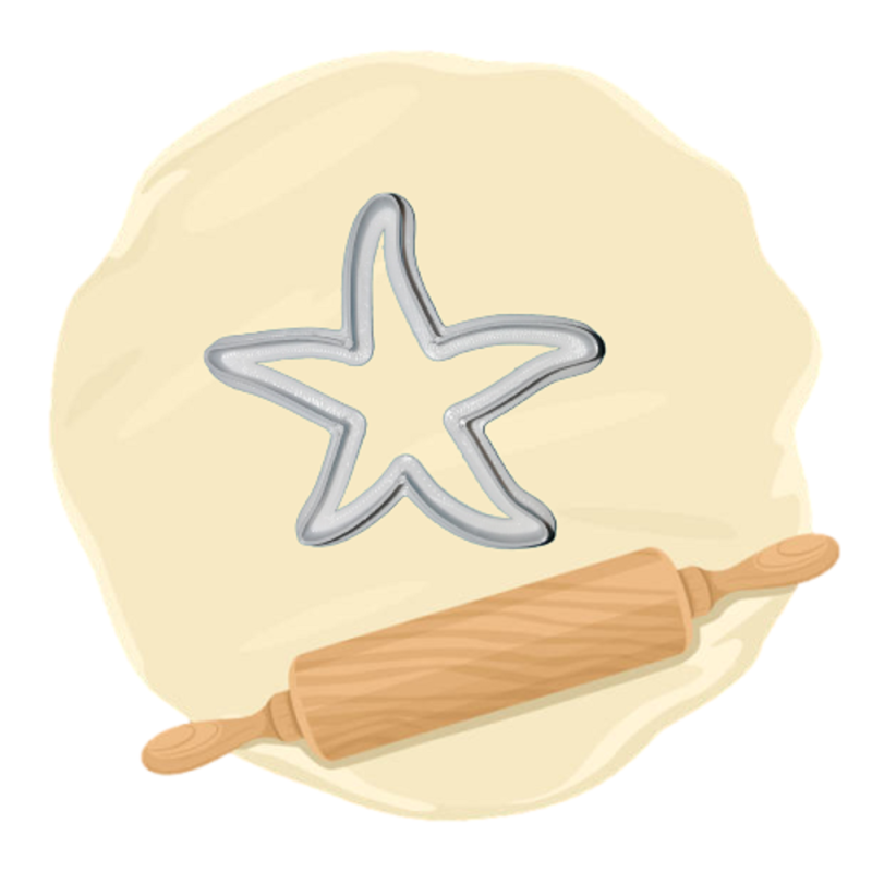 Keksausstecher "Seestern"