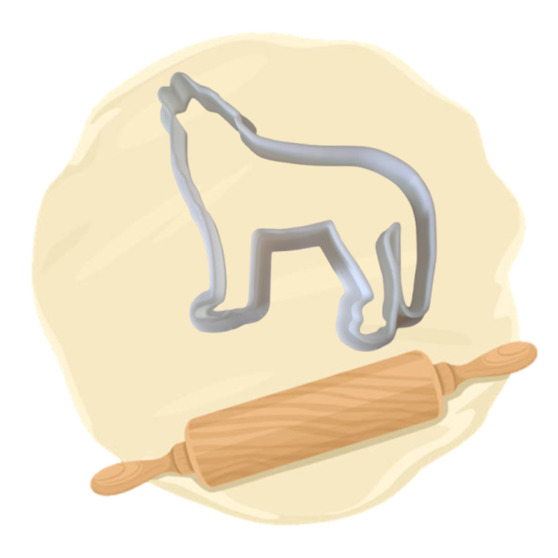 Keksausstecher "Wolf"