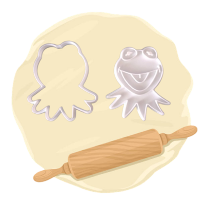 Keksausstecher Motiv "Kermit"