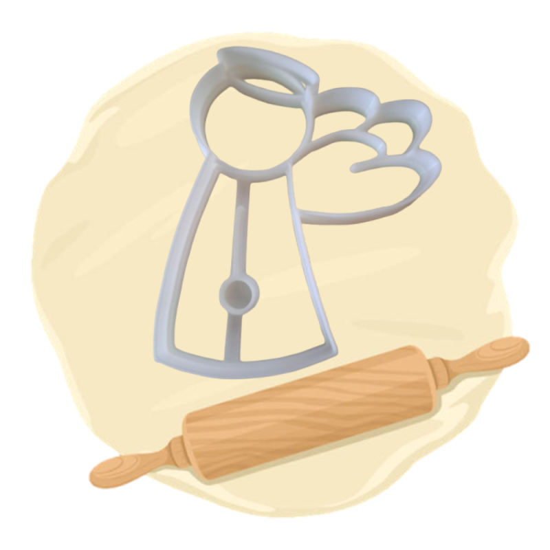 Keksausstecher "Engel"