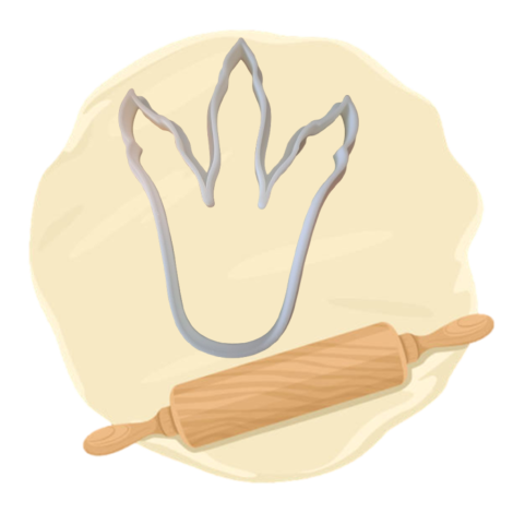 Keksausstecher "Kralle"