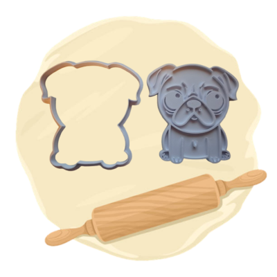 Keksausstecher Motiv "Hund"