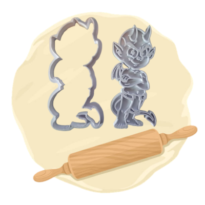 Keksausstecher Motiv "Teufel"