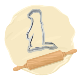 Keksausstecher "Erdmännchen"