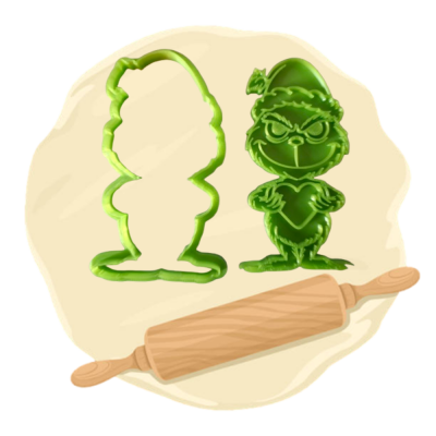 Keksausstecher Motiv "Grinch"