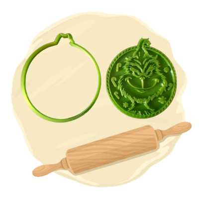 Keksausstecher Motiv "Grinch"