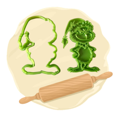 Keksausstecher Motiv "Grinch"
