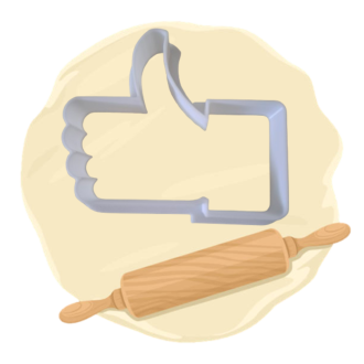 Keksausstecher "Like"