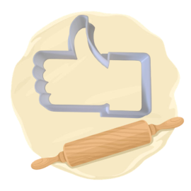 Keksausstecher "Like"