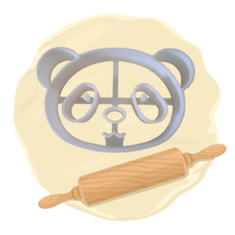 Keksausstecher "Panda"
