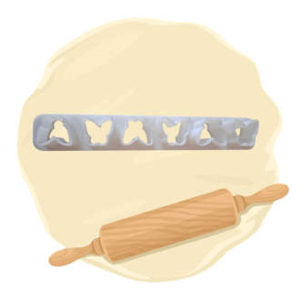 Keksausstecher "Schmetterlinge Minis"