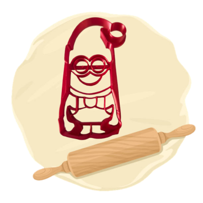 Keksausstecher Motiv "Minion"