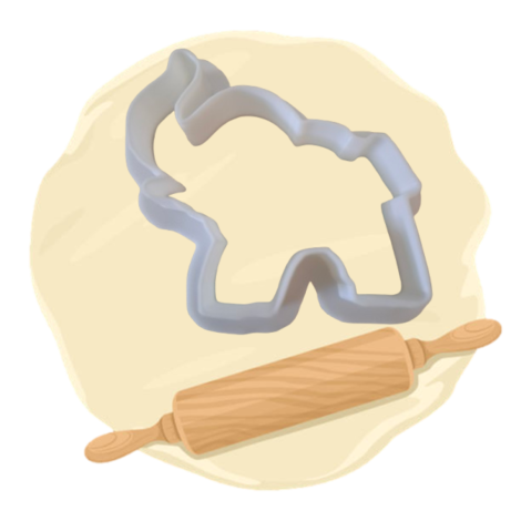 Keksausstecher "Elefant"