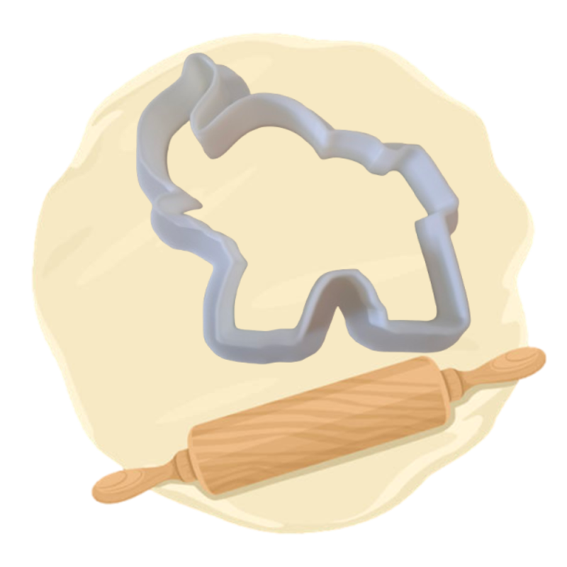 Keksausstecher "Elefant"