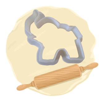 Keksausstecher "Elefant"