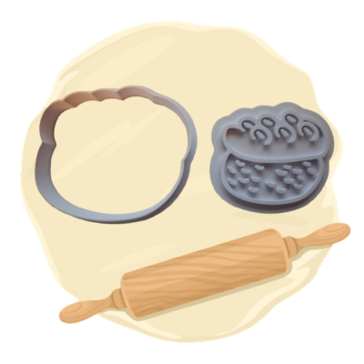 Keksausstecher Motiv "Sushi"