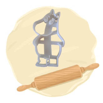 Keksausstecher "Nilpferd"