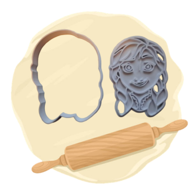 Keksausstecher Motiv "Anna"