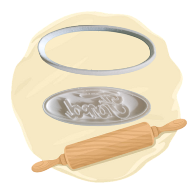 Keksausstecher Motiv "Ford"