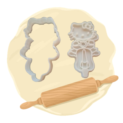 Keksausstecher Motiv "Kitty"